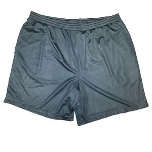 Starter Mens Basketball Shorts 2XL Black Mesh Athletic Gym RMDE101B